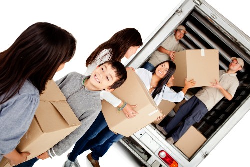 Charity donation collection from a local property