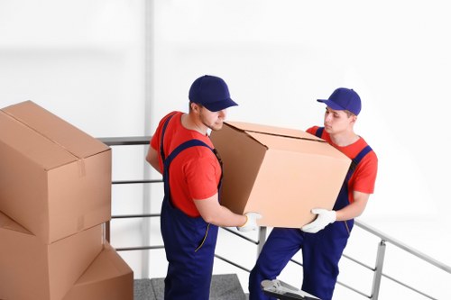 Man and van service handling a local move in Aldgate