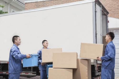 Commercial moving team planning an office relocation in Aldgate