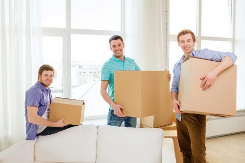 Aldgate man and van helping with a small home move