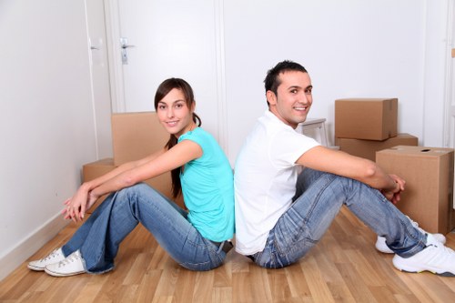 Risk assessment and planning before a man with van move in Aldgate