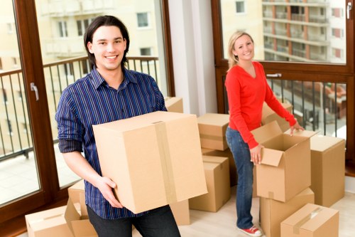 Furniture preparation and careful handling during Aldgate relocation